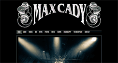 Desktop Screenshot of max-cady.com