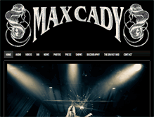 Tablet Screenshot of max-cady.com